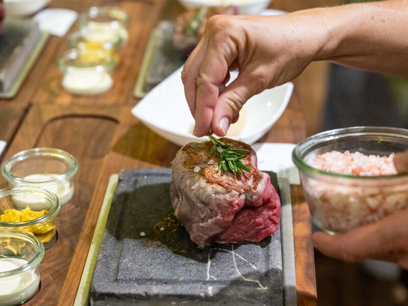 Täglich frisch: Znüni und Zmittag.